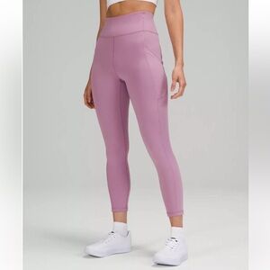 Lululemon invigorate leggings 25" size 6 Jubilee